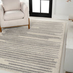JONATHAN Y Aksil Modern Berber Stripe Area Rug