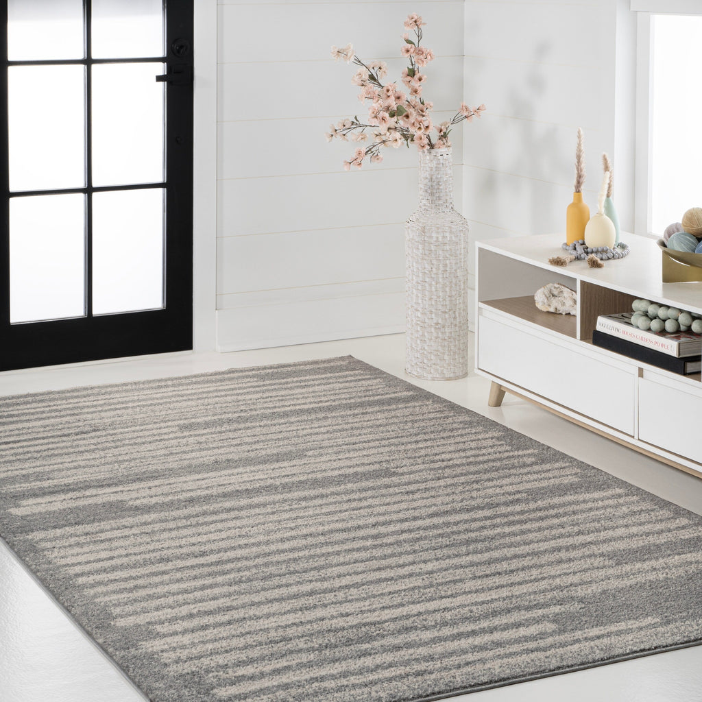 JONATHAN Y Aksil Modern Berber Stripe Area Rug