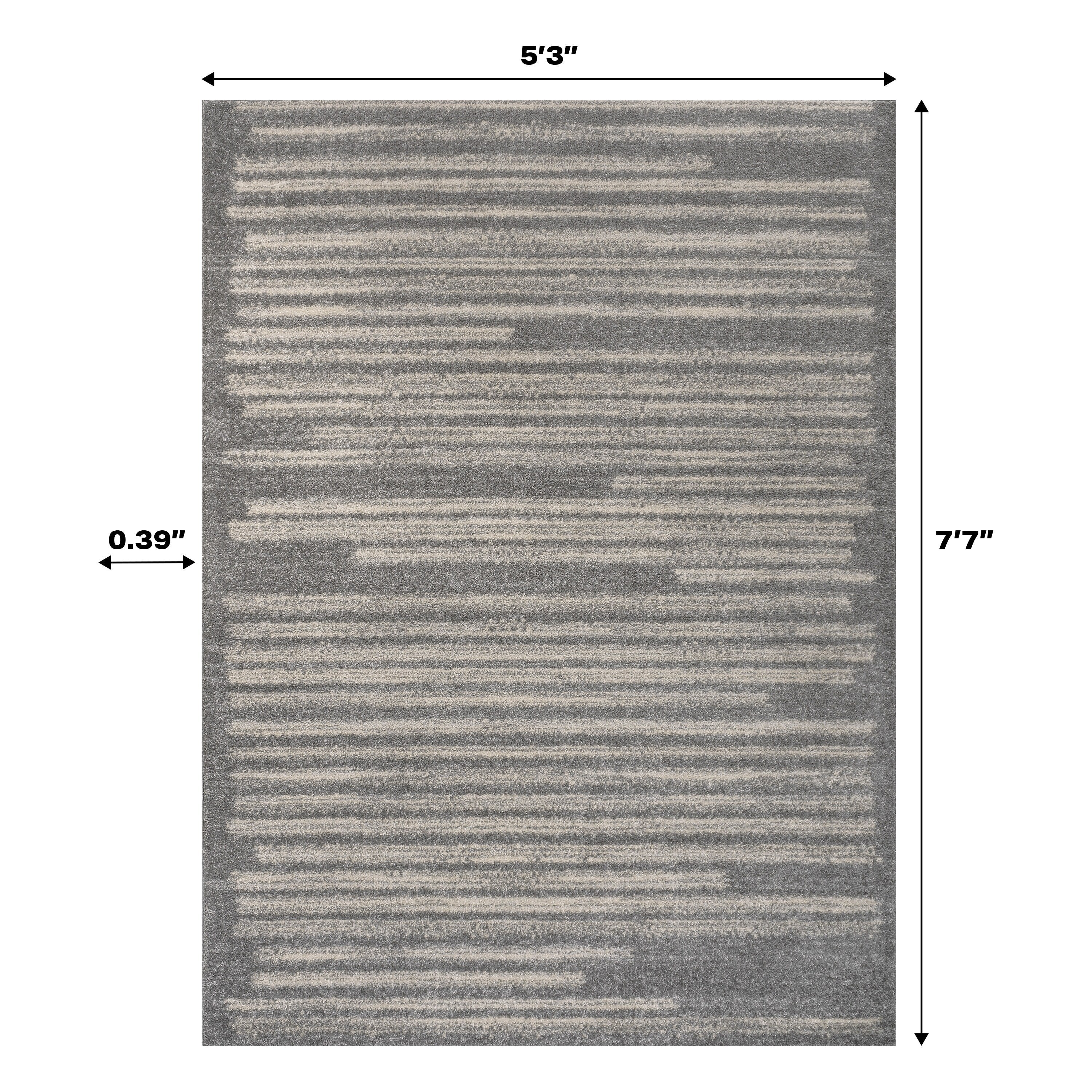 JONATHAN Y Aksil Modern Berber Stripe Area Rug