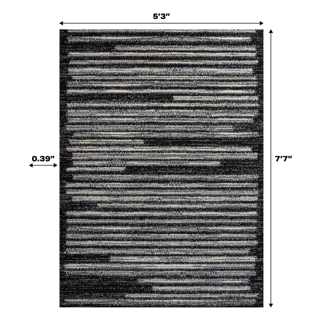 JONATHAN Y Aksil Modern Berber Stripe Area Rug