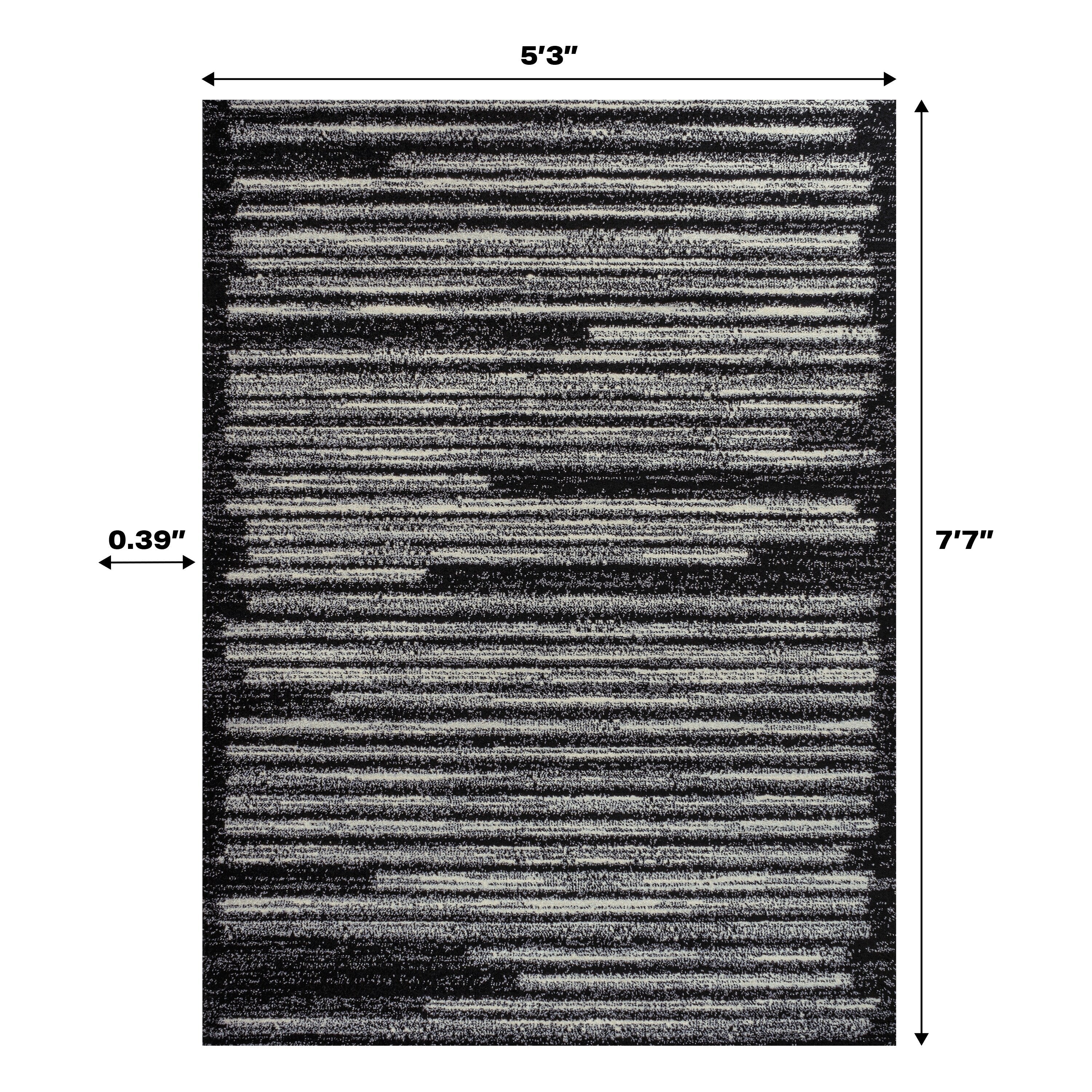 JONATHAN Y Aksil Modern Berber Stripe Area Rug