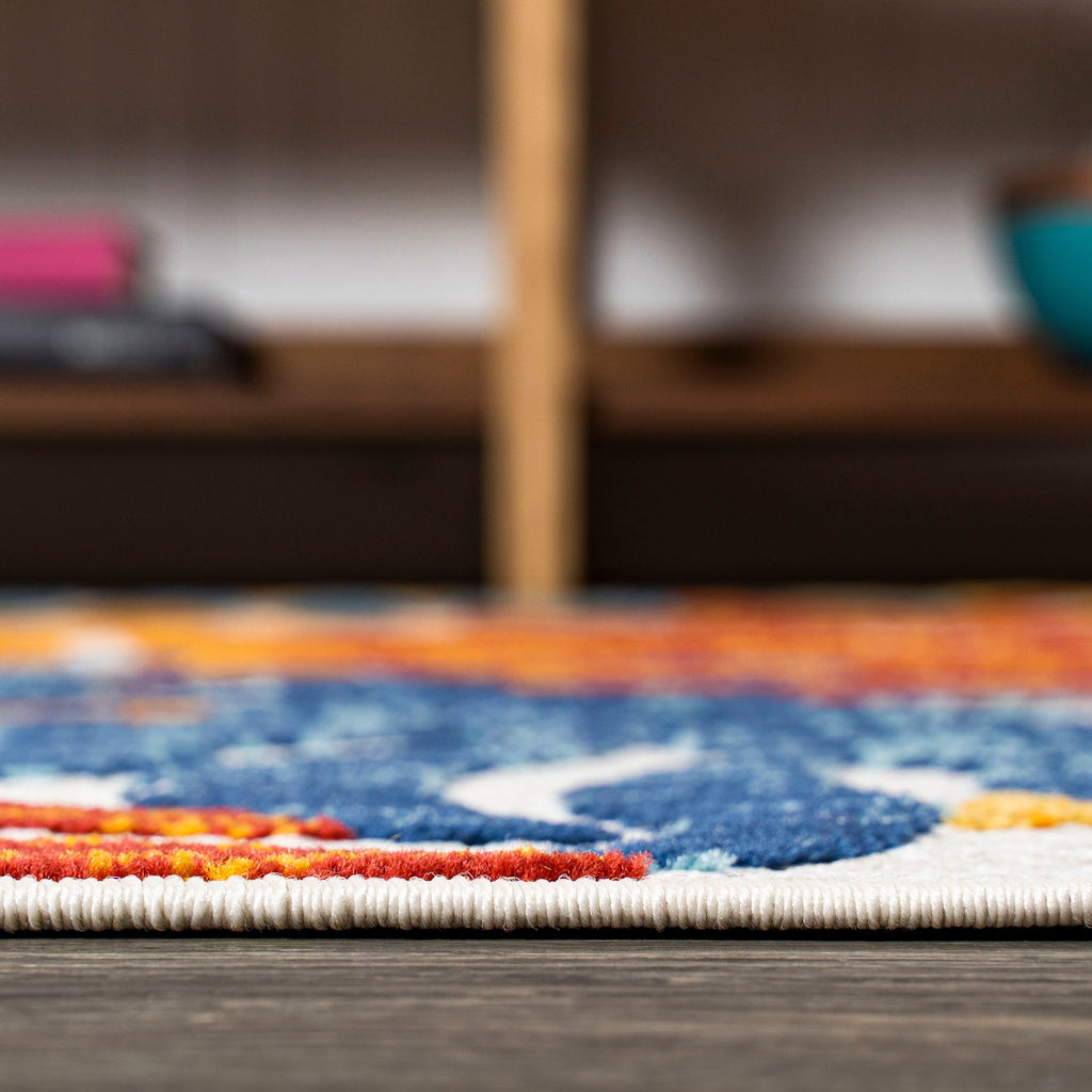 JONATHAN Y Aydin Palm Leaves Indoor/Outdoor Area Rug