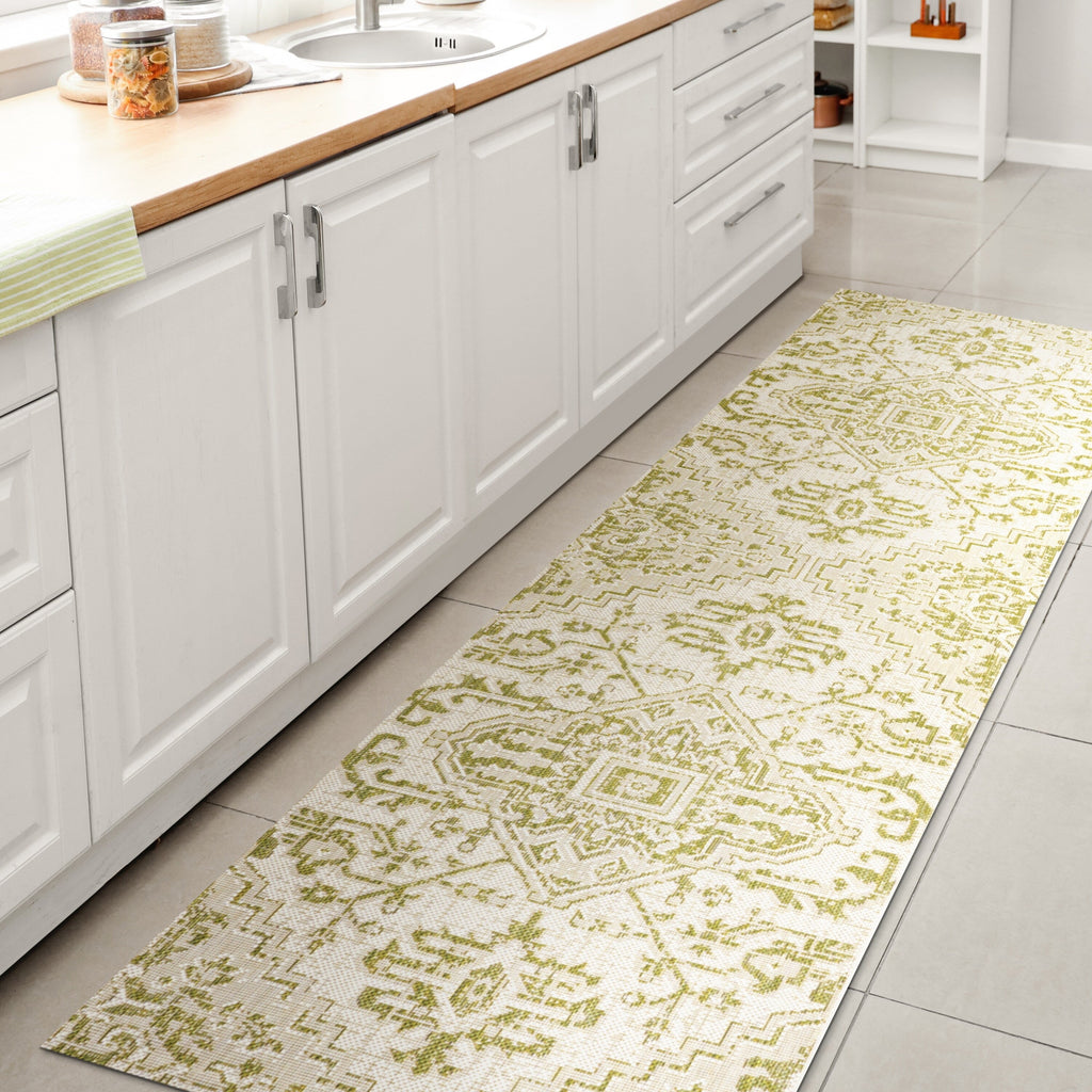 JONATHAN Y Charleston Medallion Indoor/Outdoor Area Rug