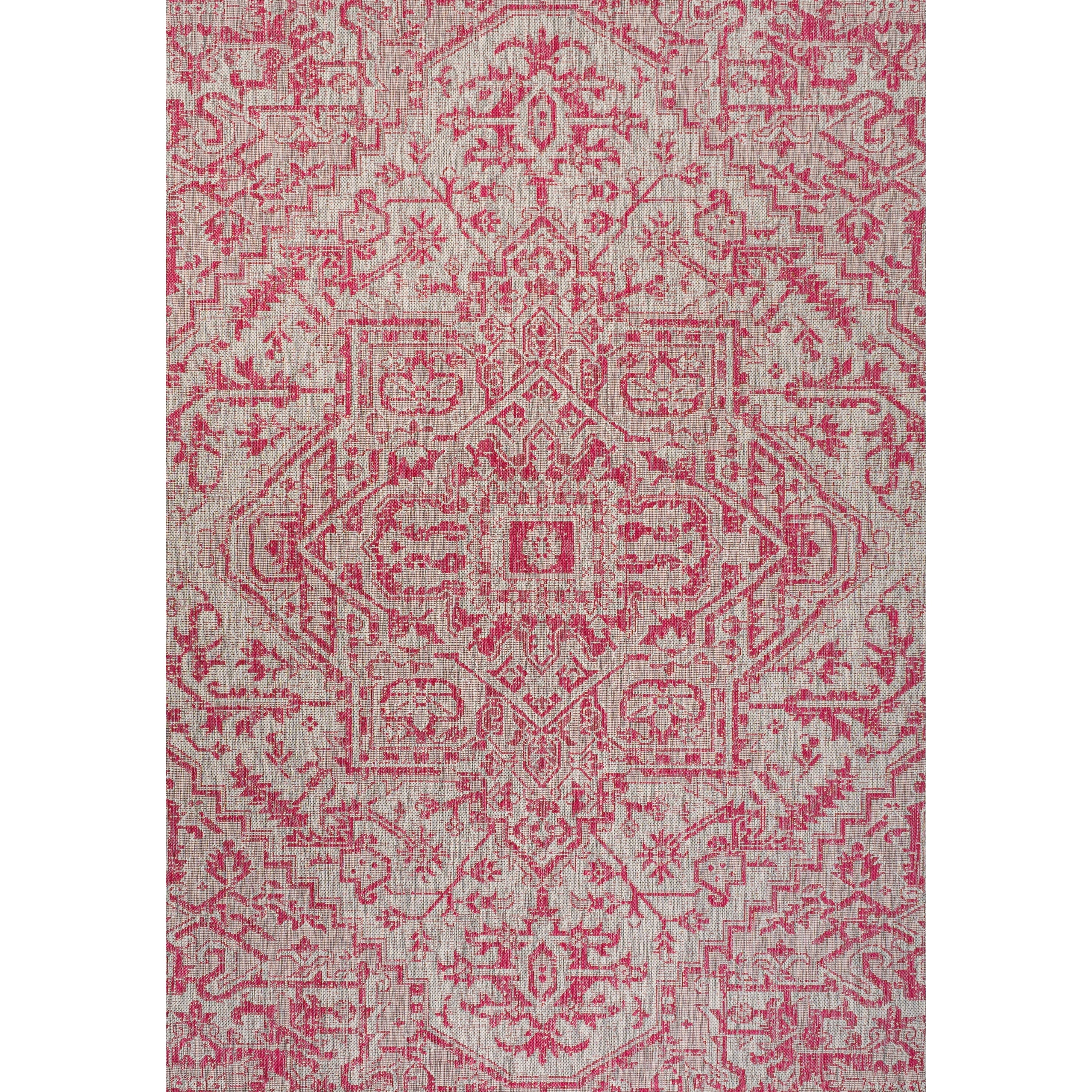 JONATHAN Y Charleston Medallion Indoor/Outdoor Area Rug
