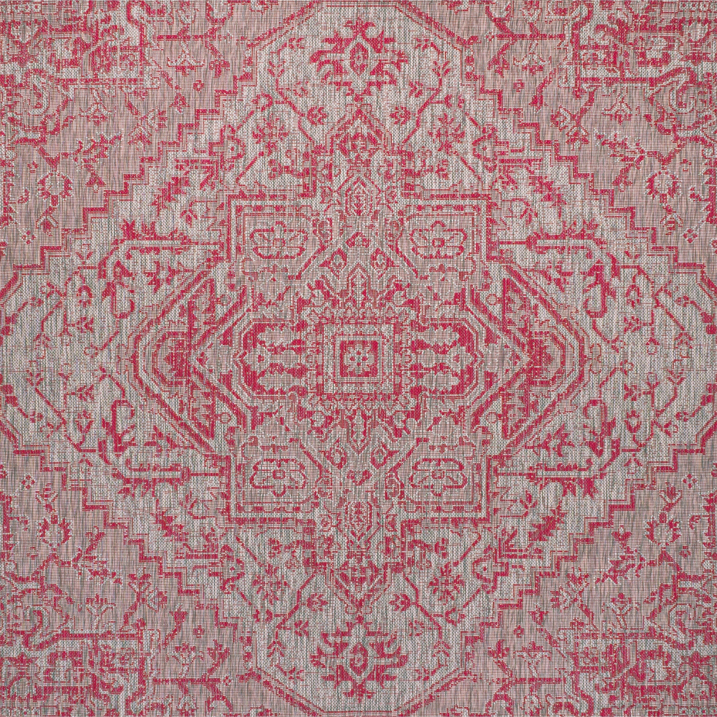 JONATHAN Y Charleston Medallion Indoor/Outdoor Area Rug