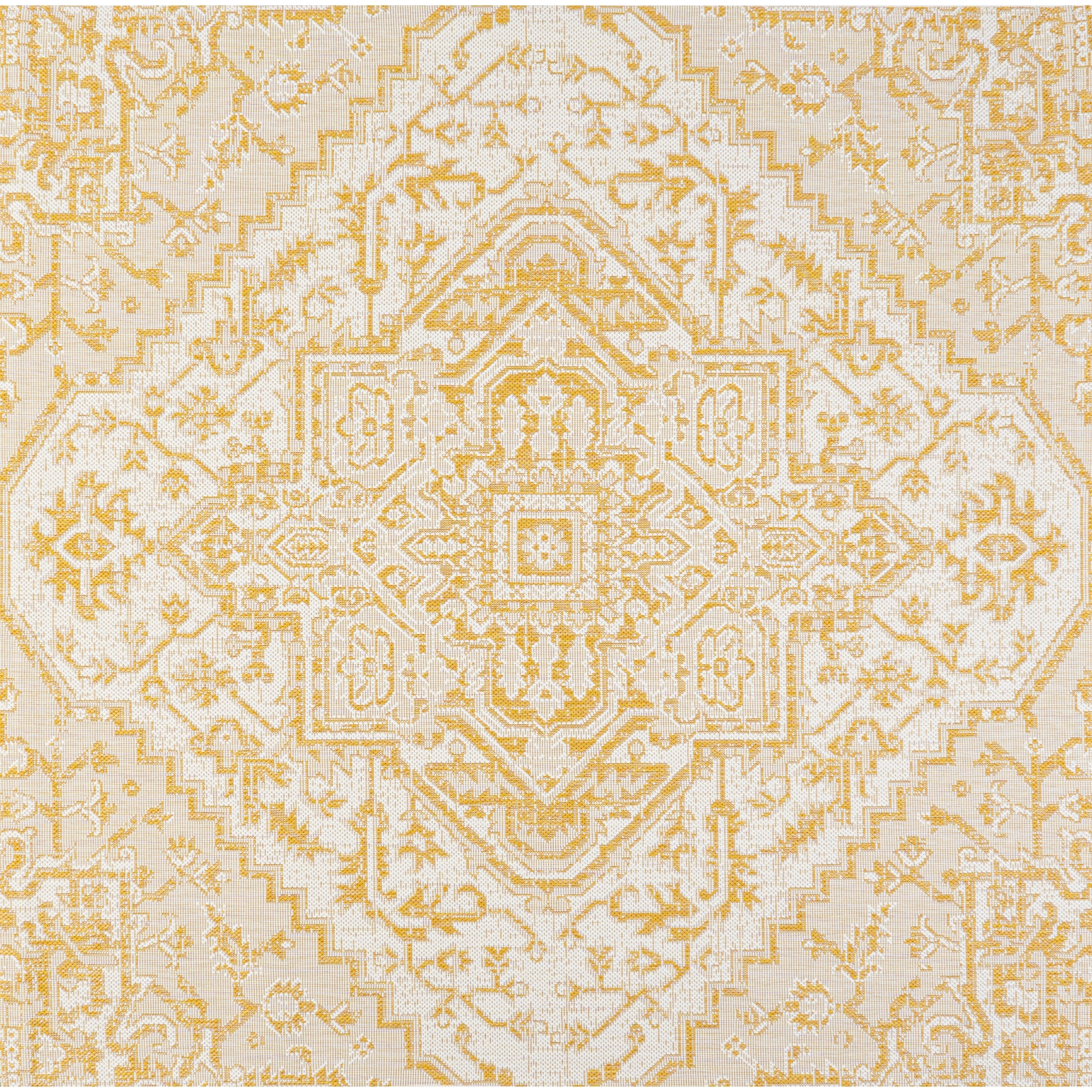 JONATHAN Y Charleston Medallion Indoor/Outdoor Area Rug