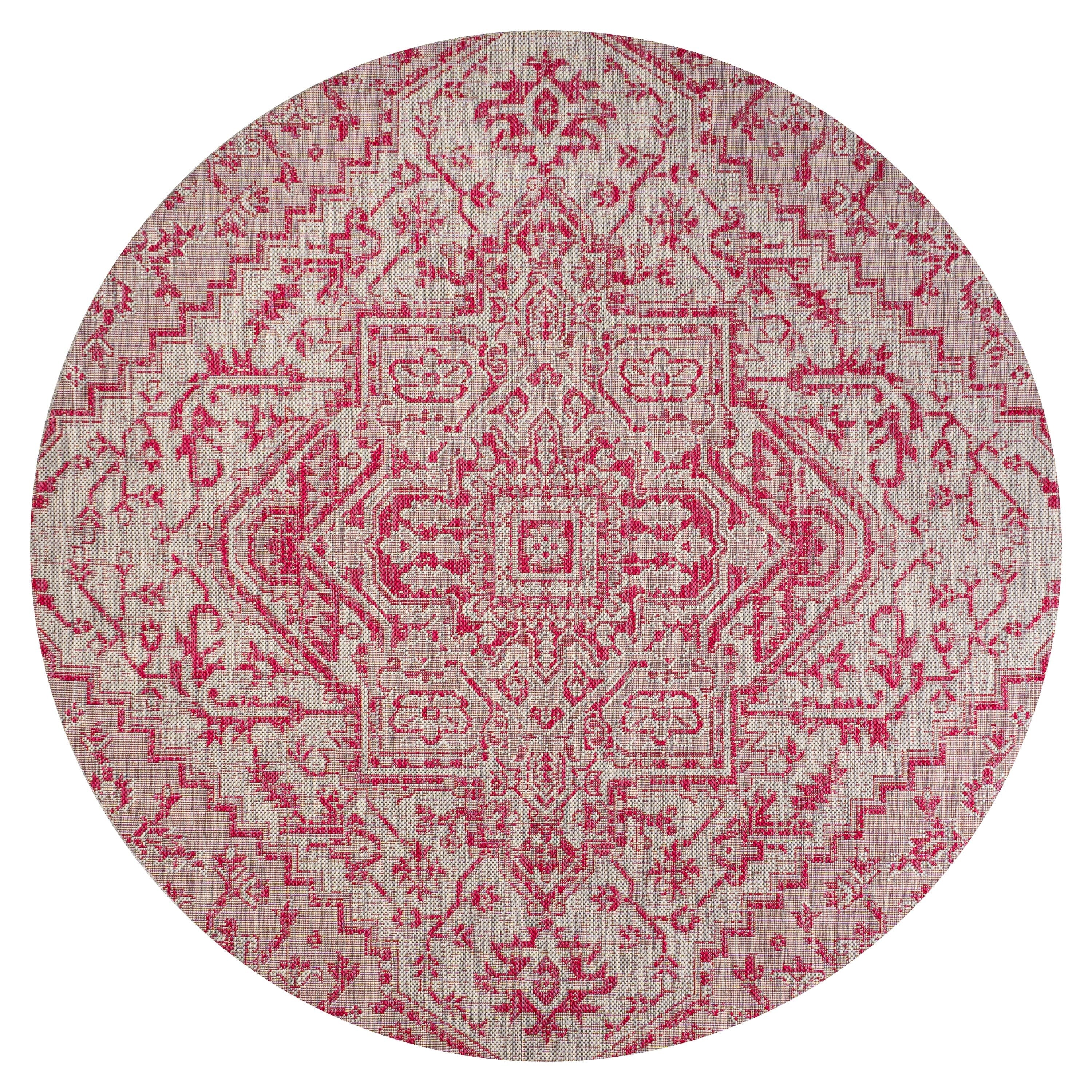 JONATHAN Y Charleston Medallion Indoor/Outdoor Area Rug