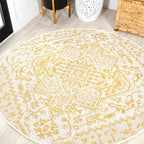 JONATHAN Y Charleston Medallion Indoor/Outdoor Area Rug