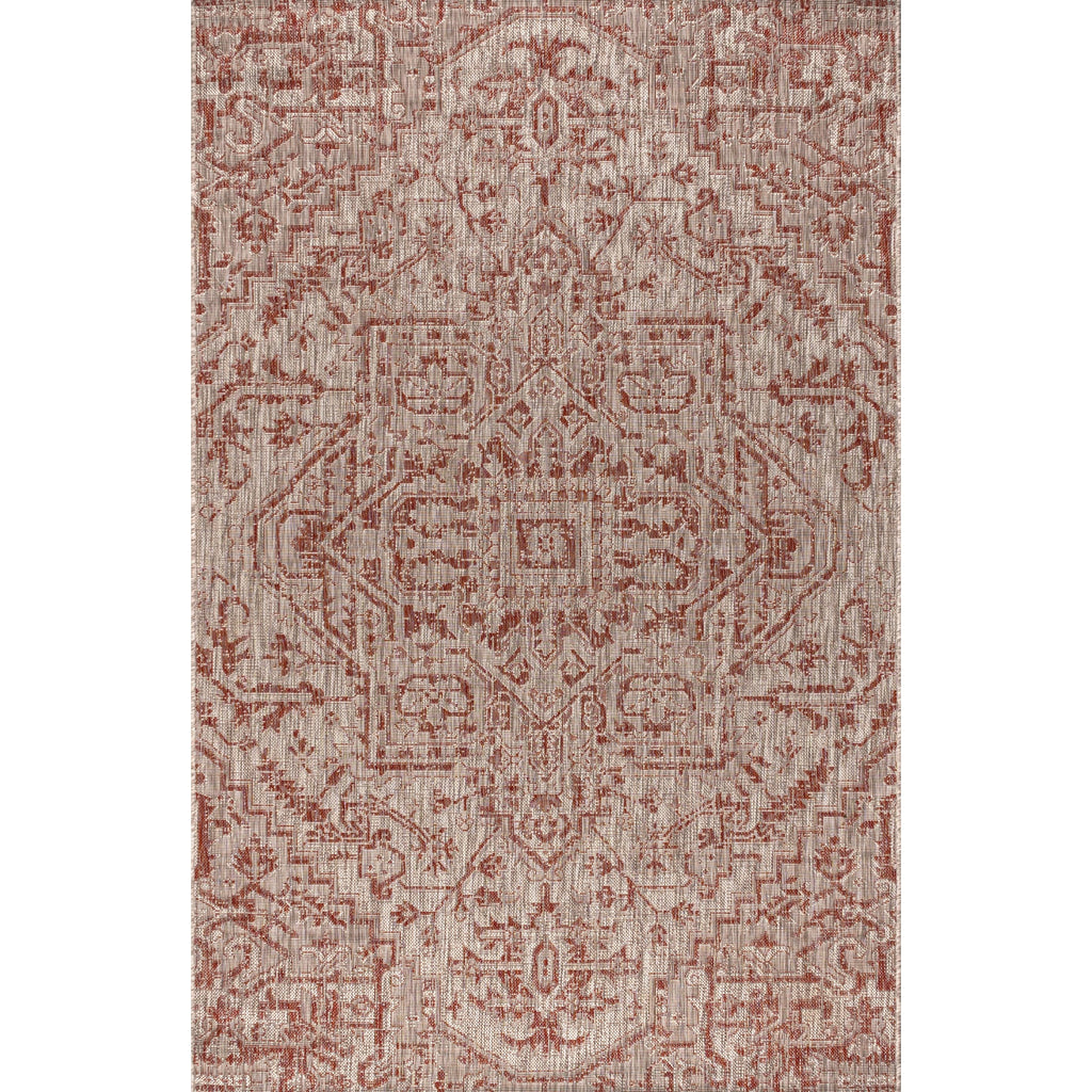 JONATHAN Y Charleston Medallion Indoor/Outdoor Area Rug
