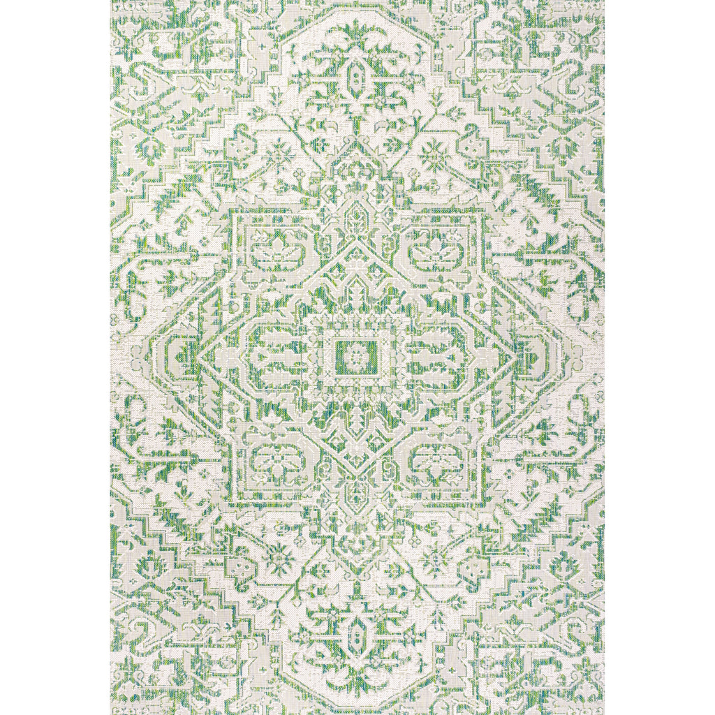 JONATHAN Y Charleston Medallion Indoor/Outdoor Area Rug