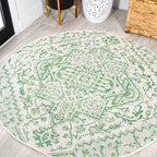 JONATHAN Y Charleston Medallion Indoor/Outdoor Area Rug