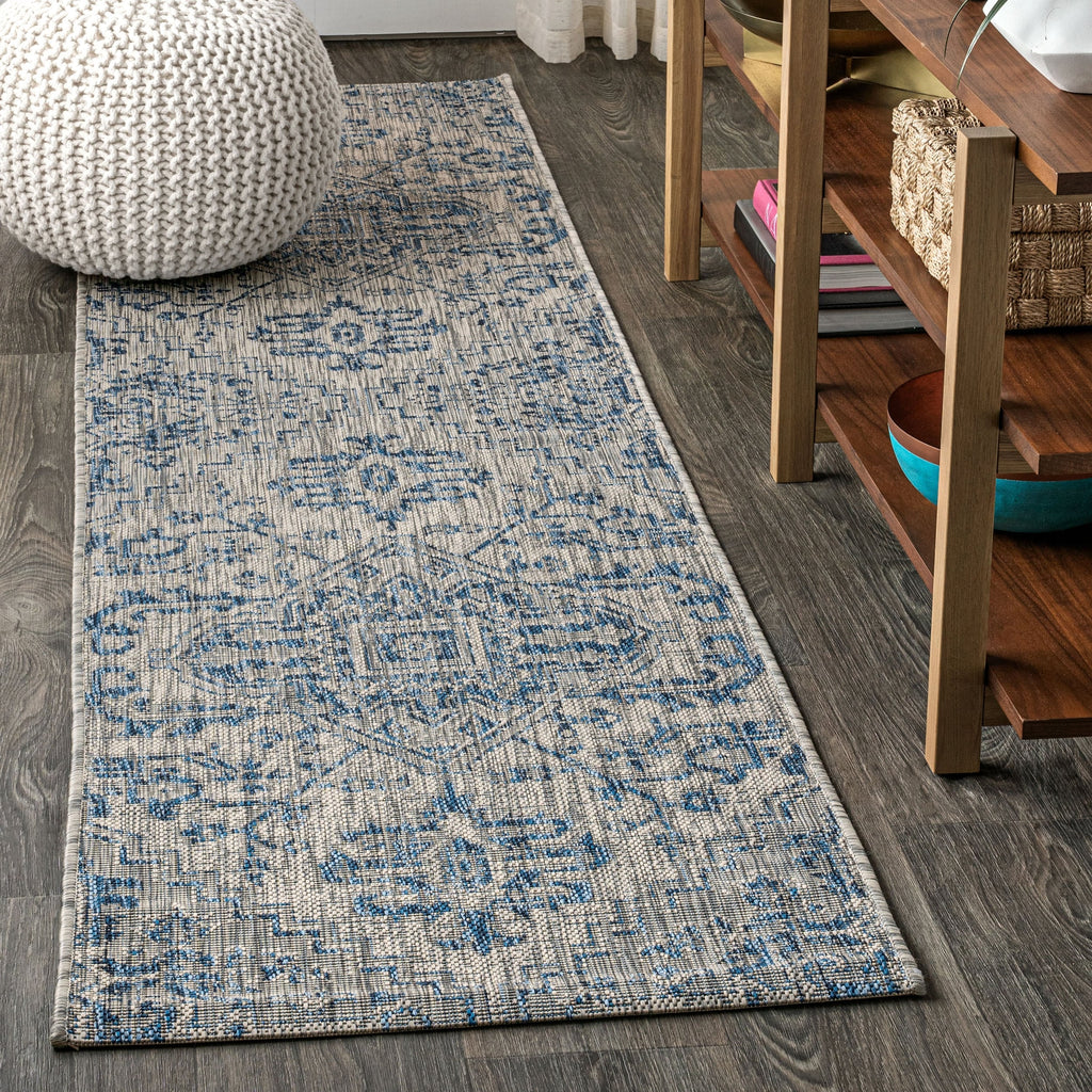 JONATHAN Y Charleston Medallion Indoor/Outdoor Area Rug