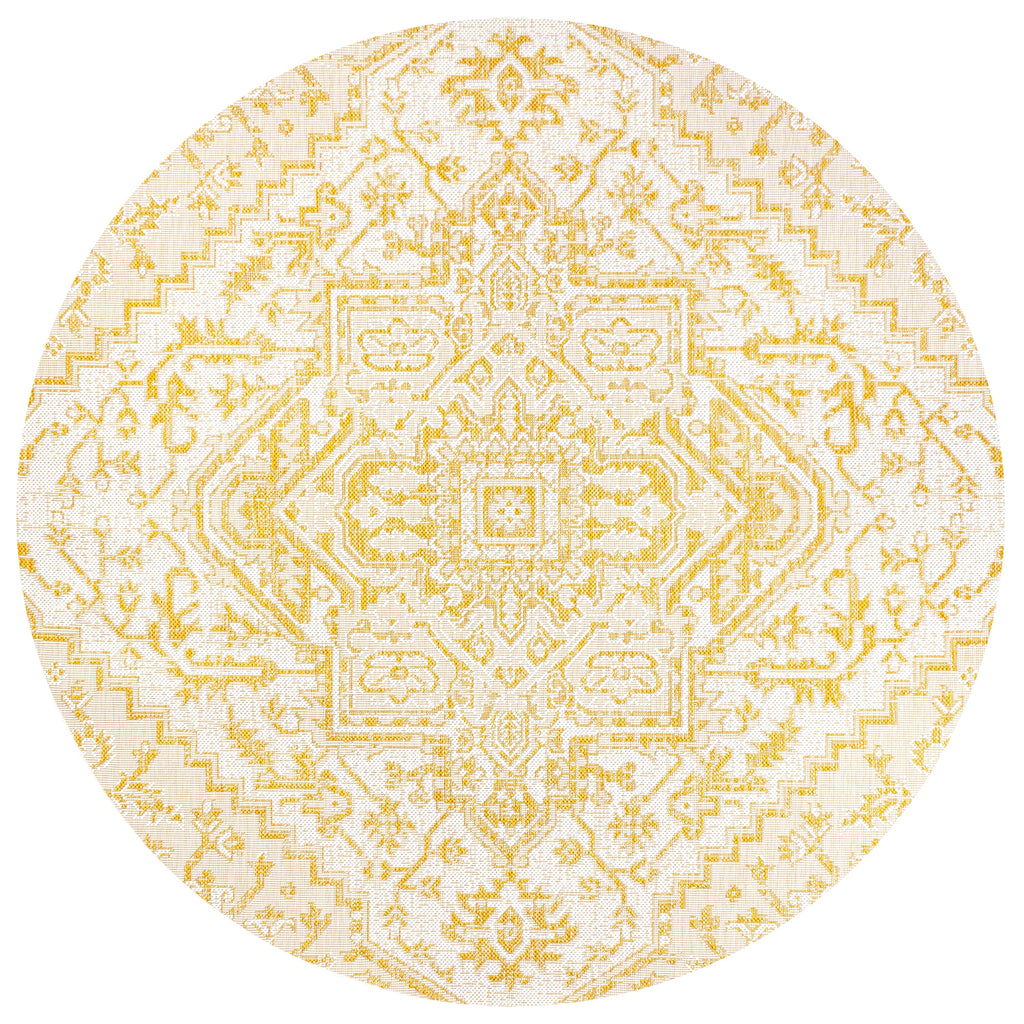 JONATHAN Y Charleston Medallion Indoor/Outdoor Area Rug