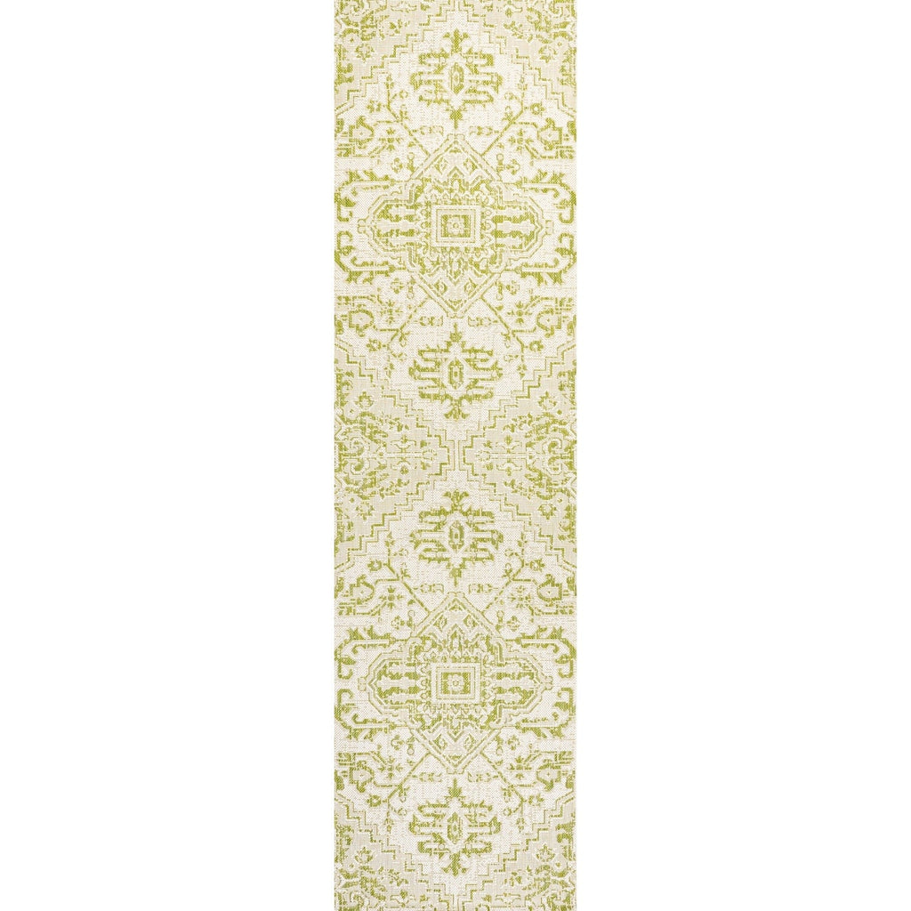 JONATHAN Y Charleston Medallion Indoor/Outdoor Area Rug