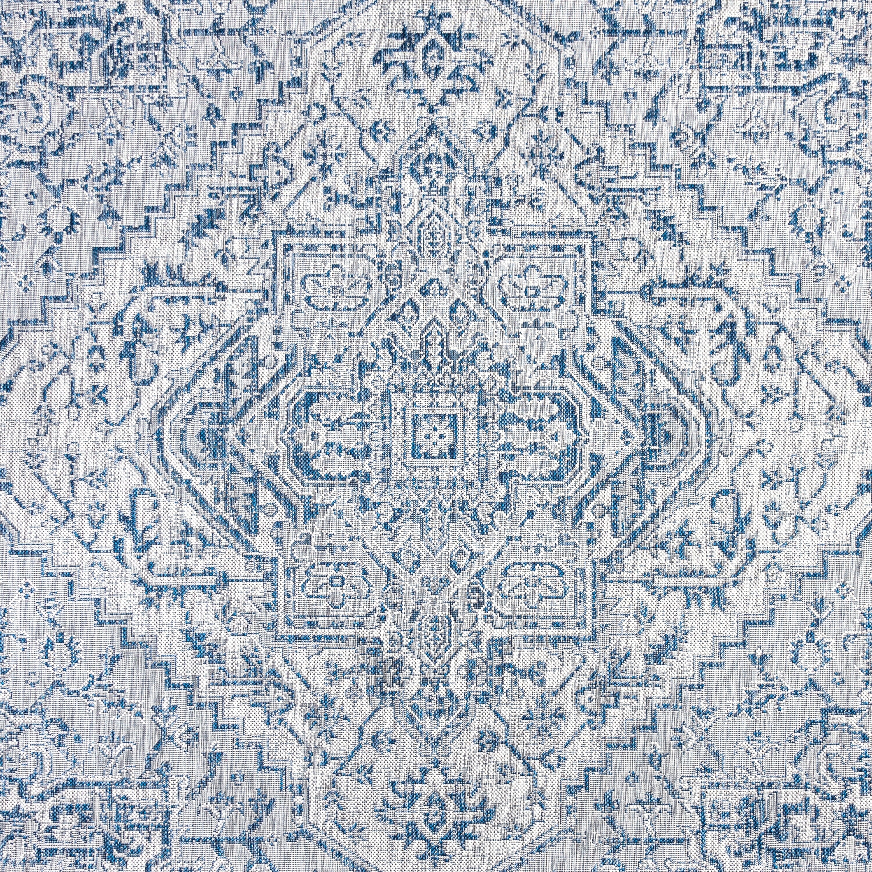 JONATHAN Y Charleston Medallion Indoor/Outdoor Area Rug