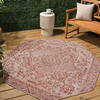 JONATHAN Y Charleston Medallion Indoor/Outdoor Area Rug