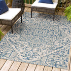 JONATHAN Y Charleston Medallion Indoor/Outdoor Area Rug