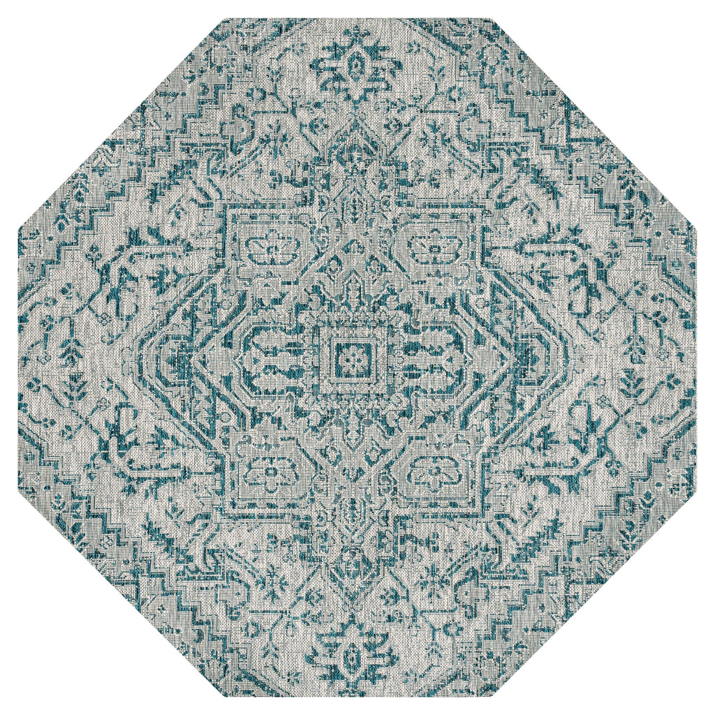 JONATHAN Y Charleston Medallion Indoor/Outdoor Area Rug