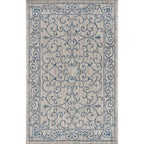 JONATHAN Y Filigree Textured Weave Indoor/Outdoor Area Rug