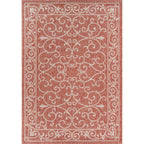 JONATHAN Y Filigree Textured Weave Indoor/Outdoor Area Rug