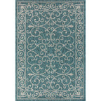 JONATHAN Y Filigree Textured Weave Indoor/Outdoor Area Rug