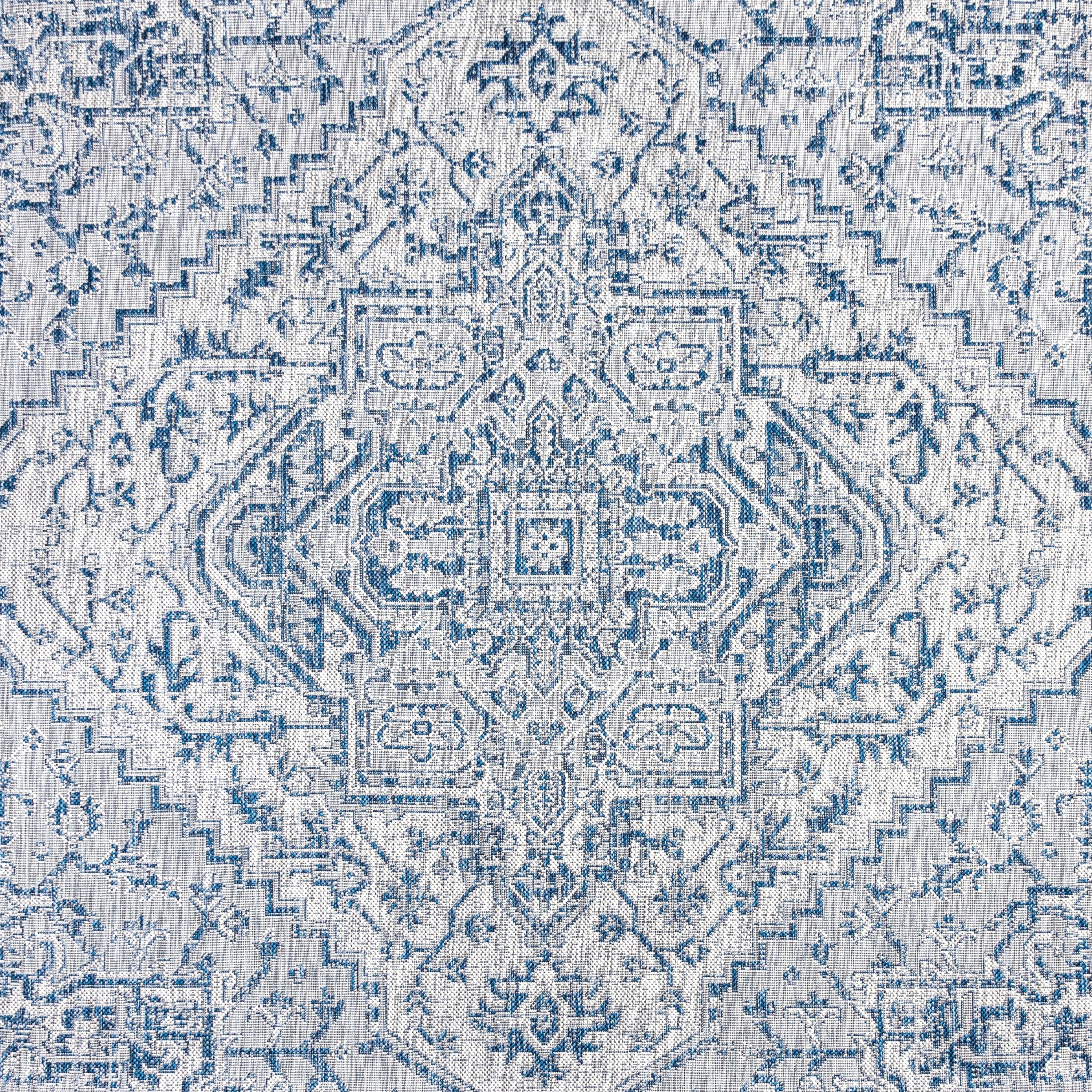 JONATHAN Y Charleston Medallion Indoor/Outdoor Area Rug