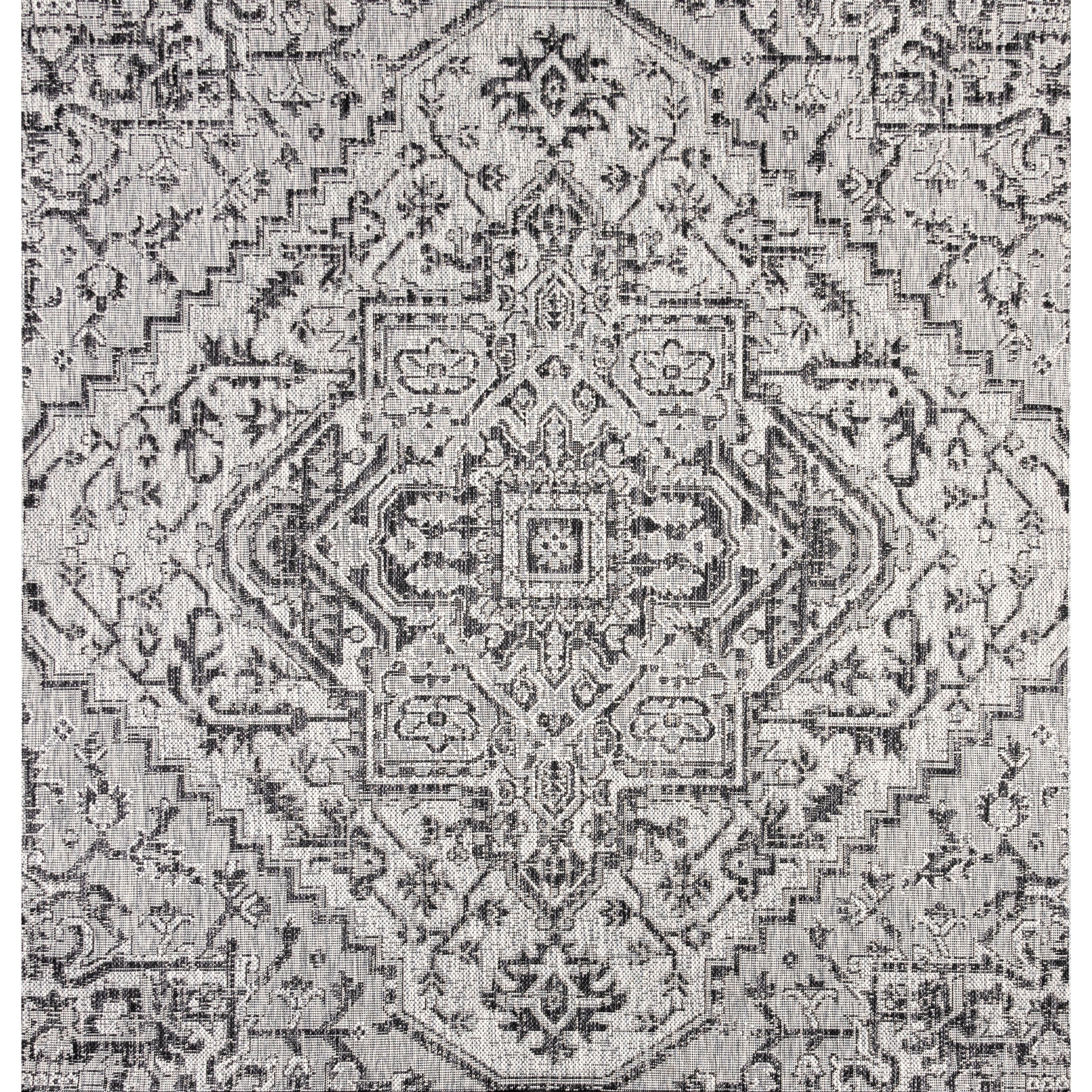 JONATHAN Y Charleston Medallion Indoor/Outdoor Area Rug
