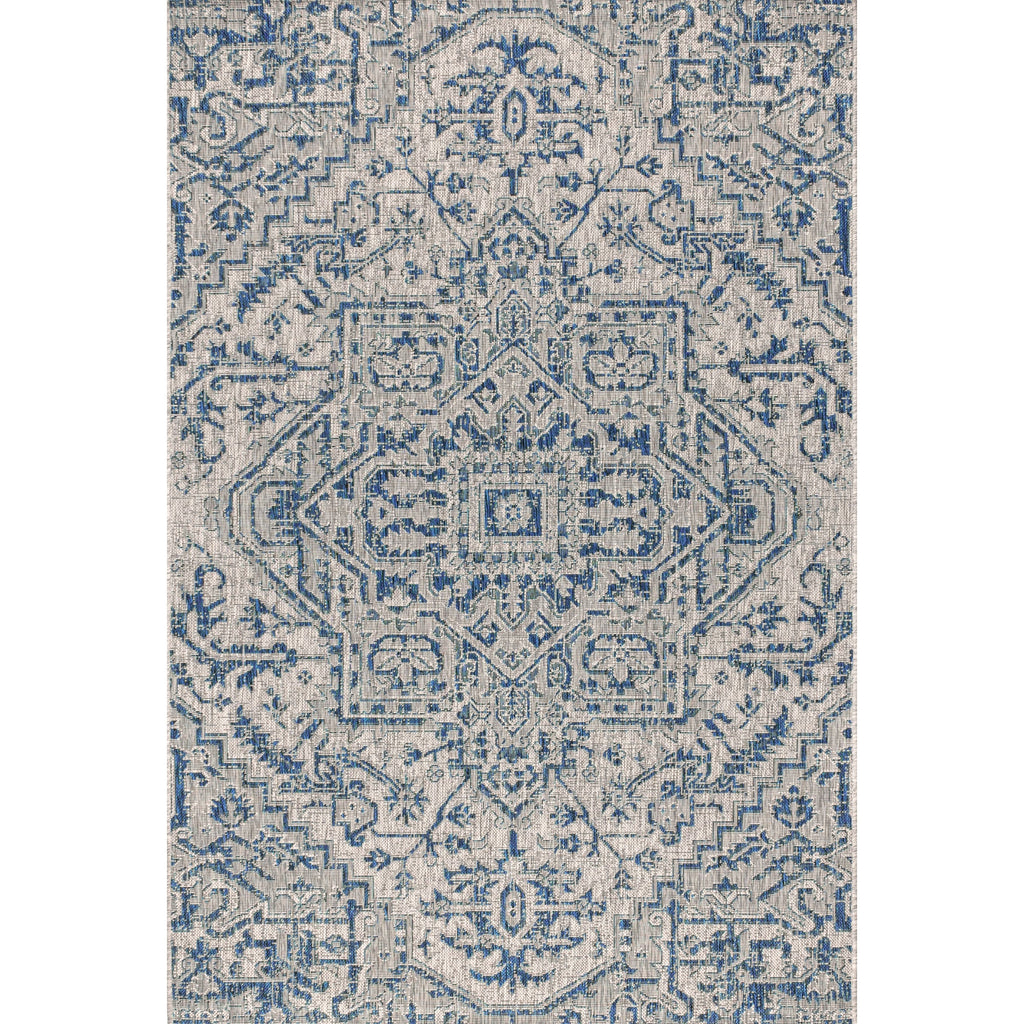 JONATHAN Y Charleston Medallion Indoor/Outdoor Area Rug