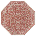JONATHAN Y Filigree Textured Weave Indoor/Outdoor Area Rug