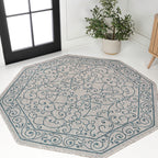 JONATHAN Y Filigree Textured Weave Indoor/Outdoor Area Rug