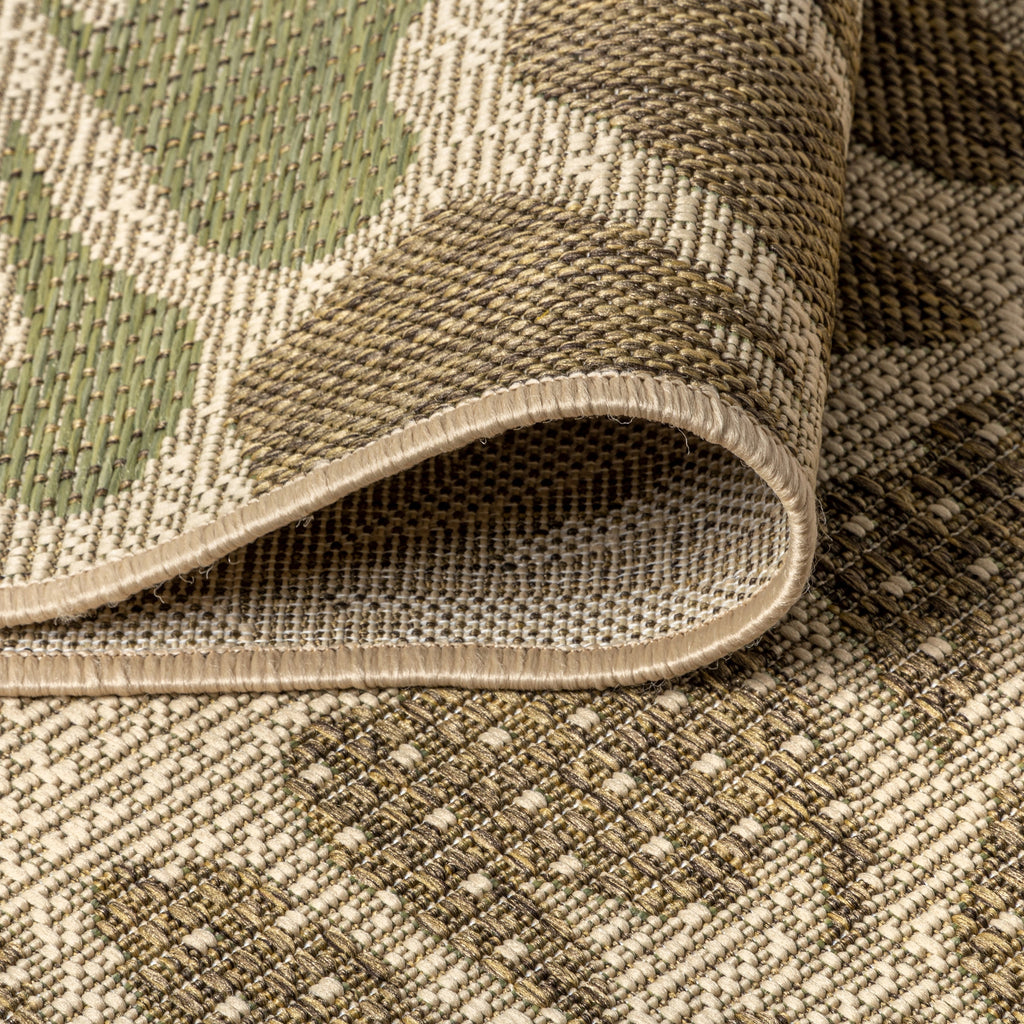 JONATHAN Y Floral Textured Weave Indoor/Outdoor Area Rug