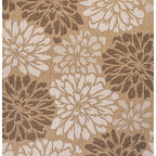 JONATHAN Y Floral Textured Weave Indoor/Outdoor Area Rug