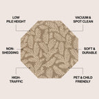 JONATHAN Y Galon Palm Frond Indoor/Outdoor Area Rug