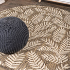 JONATHAN Y Galon Palm Frond Indoor/Outdoor Area Rug