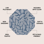 JONATHAN Y Galon Palm Frond Indoor/Outdoor Area Rug