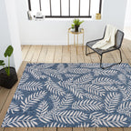 JONATHAN Y Galon Palm Frond Indoor/Outdoor Area Rug