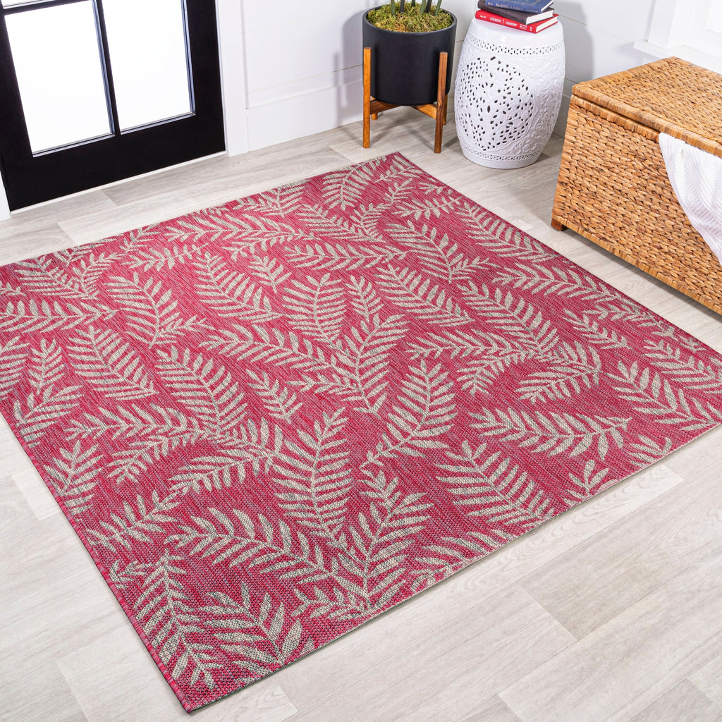 JONATHAN Y Galon Palm Frond Indoor/Outdoor Area Rug