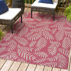 JONATHAN Y Galon Palm Frond Indoor/Outdoor Area Rug