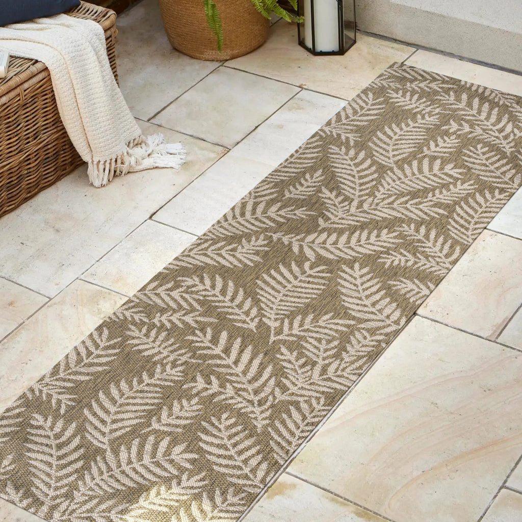 JONATHAN Y Galon Palm Frond Indoor/Outdoor Area Rug