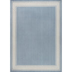 JONATHAN Y Havana Classic Diamond Border Indoor/Outdoor Area Rug