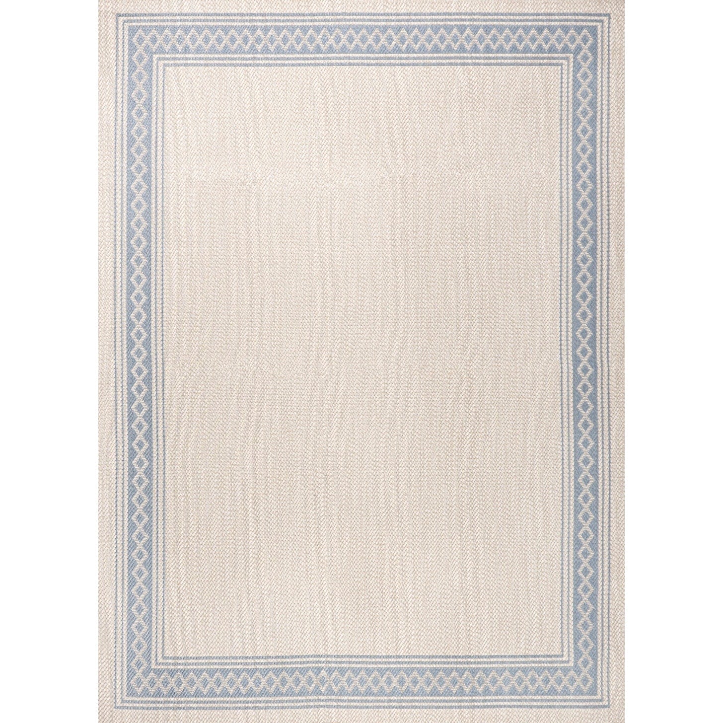 JONATHAN Y Havana Classic Diamond Border Indoor/Outdoor Area Rug