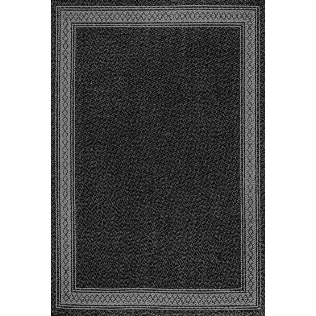 JONATHAN Y Havana Classic Diamond Border Indoor/Outdoor Area Rug