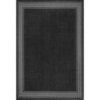 JONATHAN Y Havana Classic Diamond Border Indoor/Outdoor Area Rug