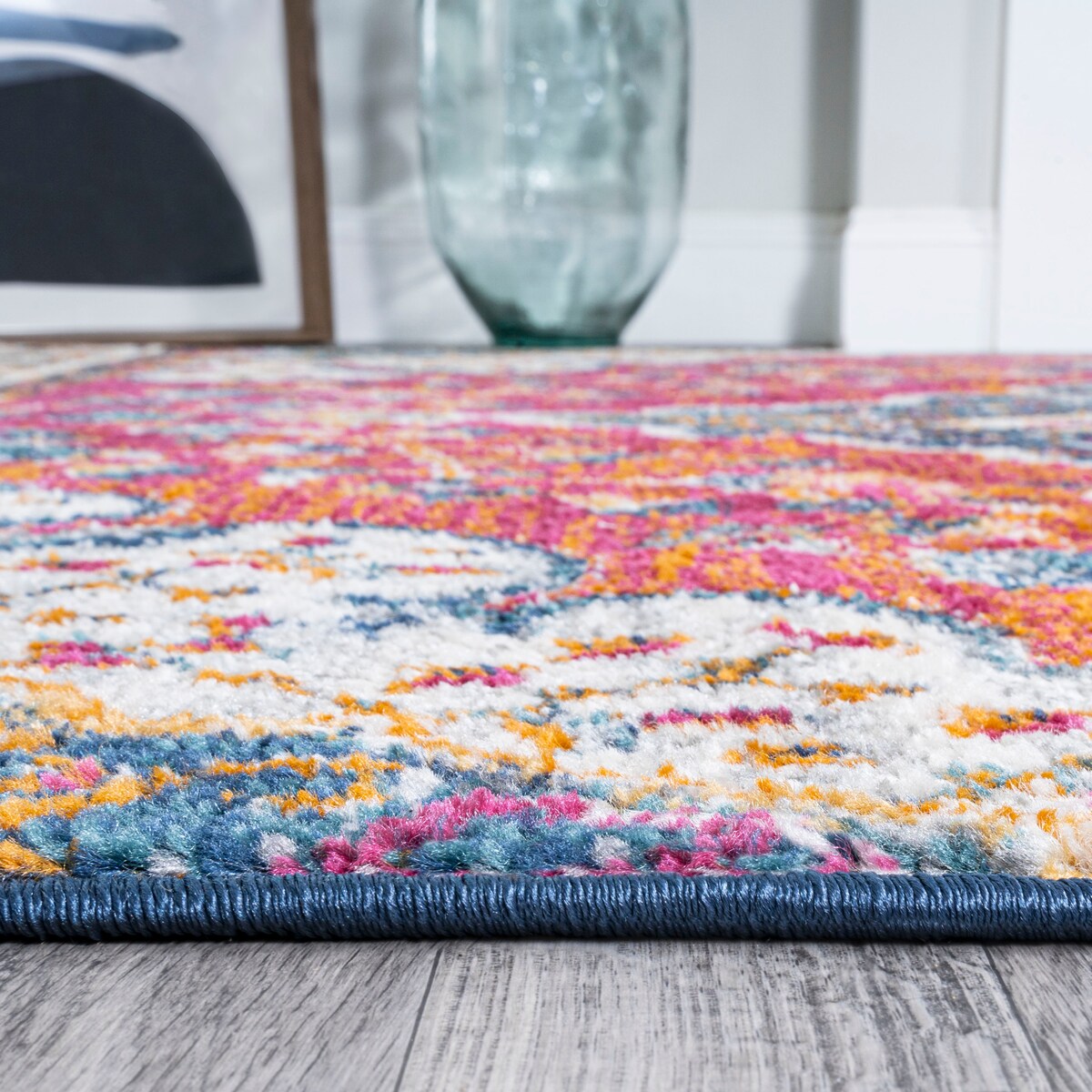 JONATHAN Y Inigo FLAIR Boho Vintage Medallion Area Rug