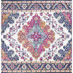 JONATHAN Y Inigo FLAIR Boho Vintage Medallion Area Rug