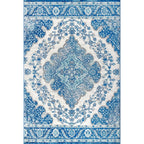JONATHAN Y Inigo FLAIR Boho Vintage Medallion Area Rug