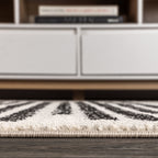 JONATHAN Y Aksil Modern Berber Stripe Area Rug