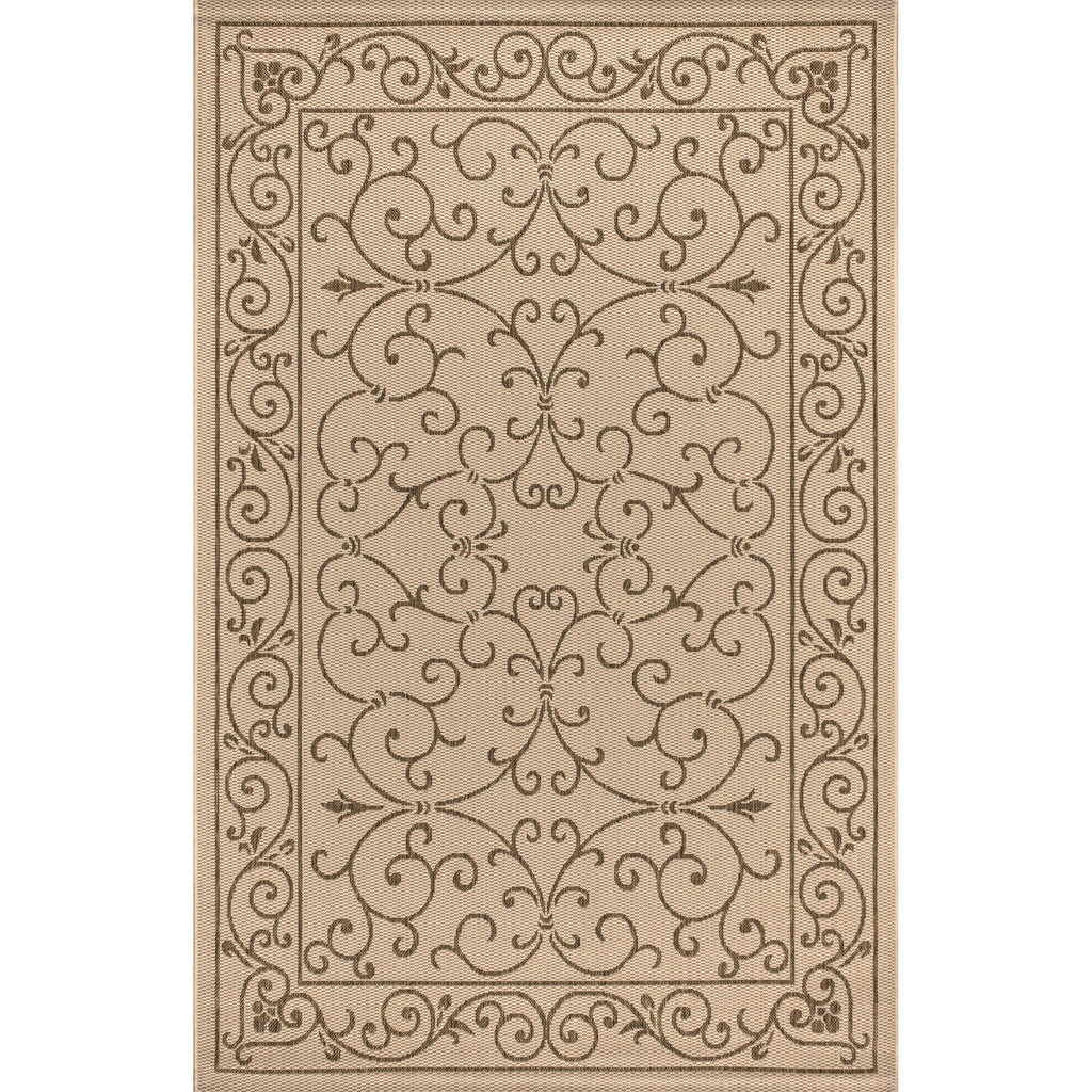 JONATHAN Y Filigree Textured Weave Indoor/Outdoor Area Rug