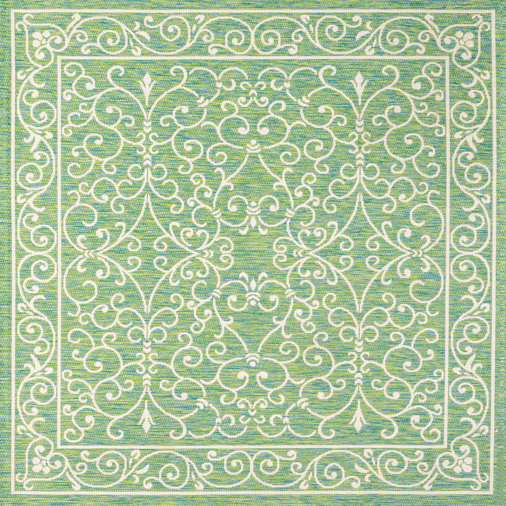 JONATHAN Y Filigree Textured Weave Indoor/Outdoor Area Rug