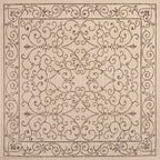 JONATHAN Y Filigree Textured Weave Indoor/Outdoor Area Rug
